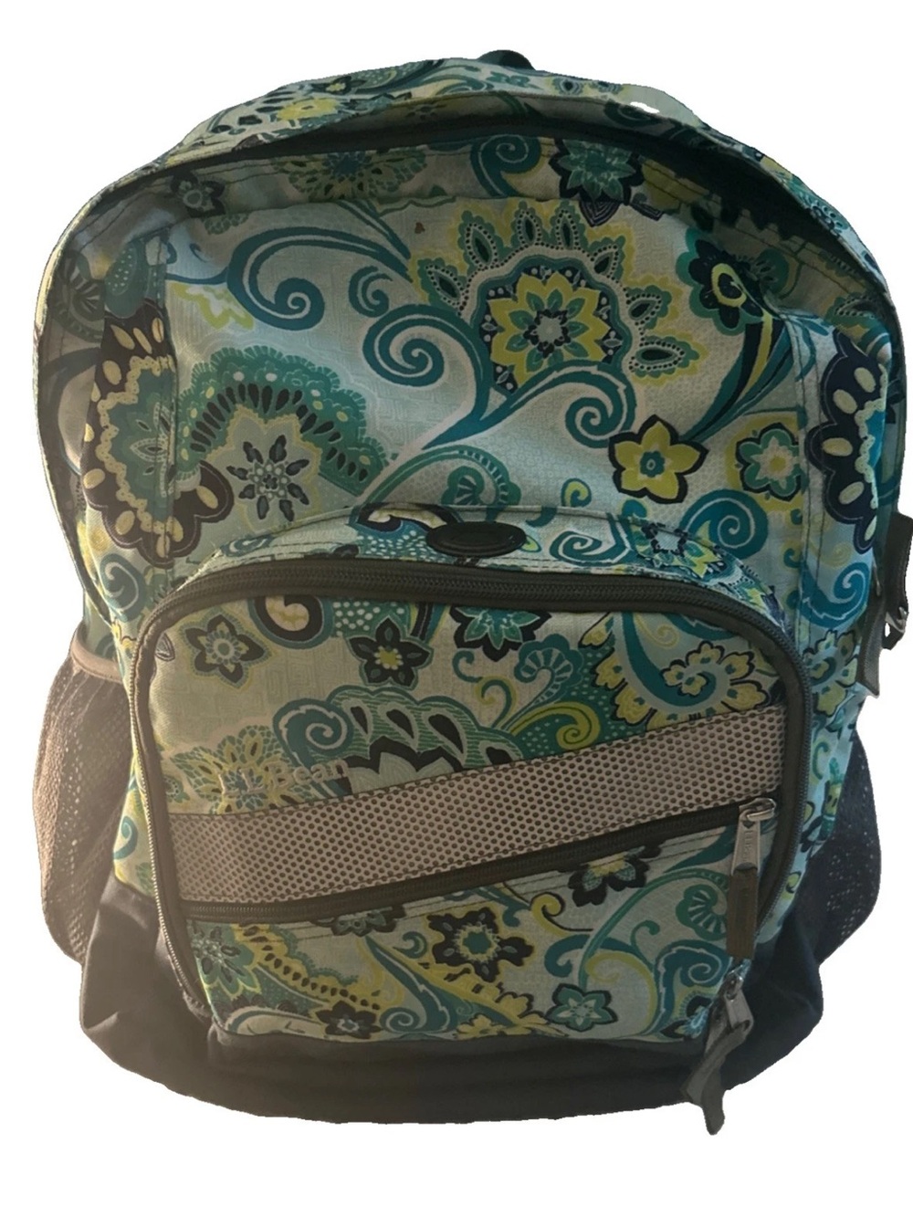 L.L. Bean Deluxe Backpack in Paisley - perfect for School, College or Work